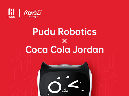 Pudu Robotics with Coca-Cola Jordan