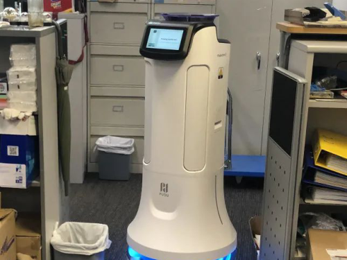 同心抗疫，普渡機器人“歡樂消2”馳援香港科技大學