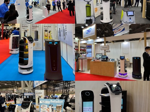 Pudu Robotics製品が国際サービス産業向け展示会HCJに展示