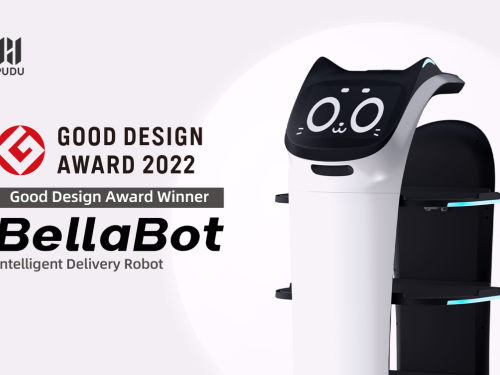BellaBot won the Japanese Good Design Award, for has reached a high level of perfection as a logistics robot for catering