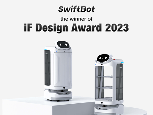 PUDUのSwiftBotは、iFデザインアワード2023を受賞した