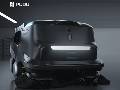 破解大面积场景清洁难题，普渡推出AI智能扫地机器人PUDU MT1